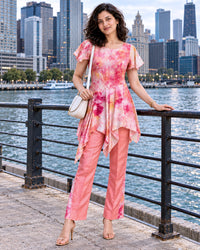 ELYSIA COLORS OF CELEBRATION PURE SILK TUNIC SET