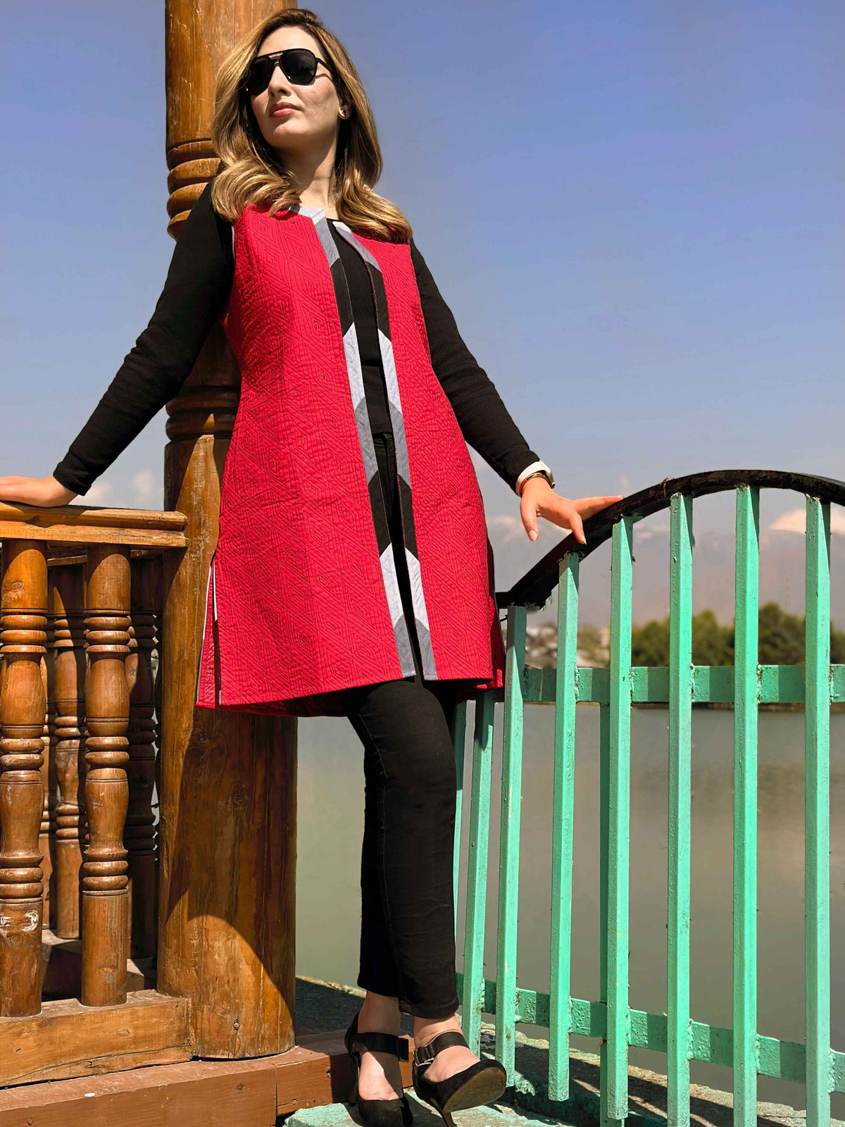 ELEANOR ENCHANTING KASHMIR HANDWOVEN COTTON JACKET