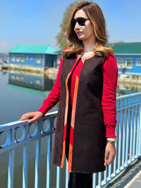 EVELYN ENCHANTING KASHMIR HANDWOVEN COTTON JACKET
