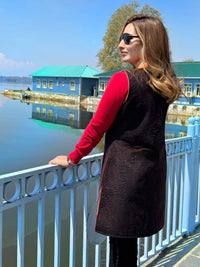 EVELYN ENCHANTING KASHMIR HANDWOVEN COTTON JACKET