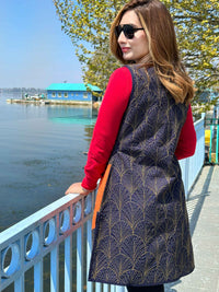 ELISE ENCHANTING KASHMIR HANDWOVEN COTTON JACKET