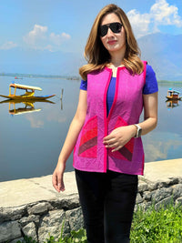 ELLA ENCHANTING KASHMIR HANDWOVEN COTTON JACKET
