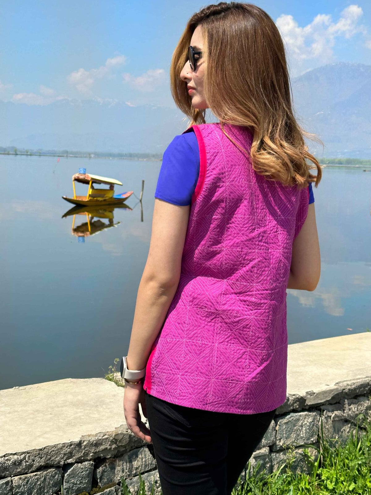 ELLA ENCHANTING KASHMIR HANDWOVEN COTTON JACKET