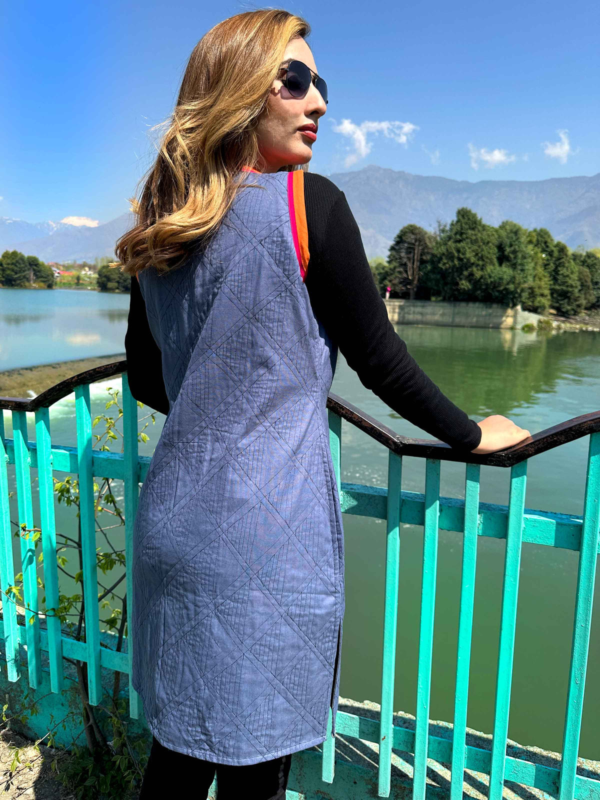 EMILY ENCHANTING KASHMIR HANDWOVEN COTTON JACKET