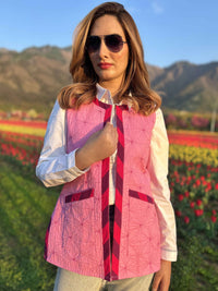 EDEN ENCHANTING KASHMIR HANDWOVEN COTTON JACKET