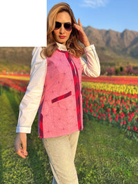 EDEN ENCHANTING KASHMIR HANDWOVEN COTTON JACKET