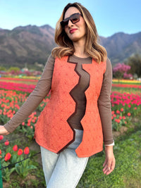 ELENA ENCHANTING KASHMIR HANDWOVEN COTTON JACKET