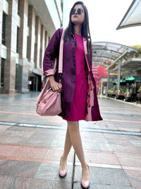 LYNETTE ROMANTIC RHAPSODY PATOLA SILK PATCHWORK QUILTED REVERSIBLE JACKET