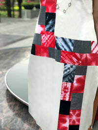 RUTH MANHATTAN WALK HANDWOVEN COTTON PATCHWORK KURTI