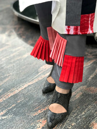 RUTH MANHATTAN WALK HANDWOVEN COTTON PATCHWORK KURTI