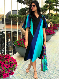 NEISHA LOVE ALWAYS HAND WOVEN COTTON DERBY DRESS