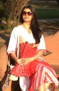 NELLIE LOVE ALWAYS HAND WOVEN COTTON DERBY DRESS