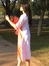 NELLIE LOVE ALWAYS HAND WOVEN COTTON DERBY DRESS