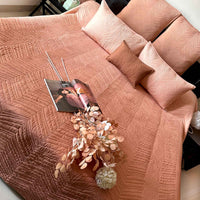 STEVEN NORTHERN LIGHTS OMBRE QUILTED BEDCOVER SET
