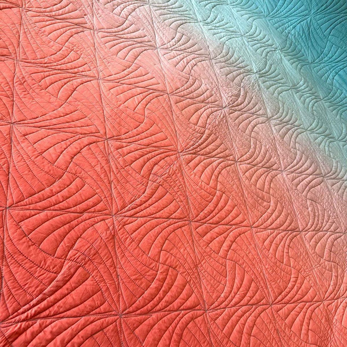 SPENCER NORTHERN LIGHTS OMBRE QUILTED BEDCOVER SET