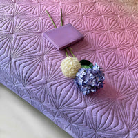 SIMONE NORTHERN LIGHTS OMBRE QUILTED BEDCOVER SET