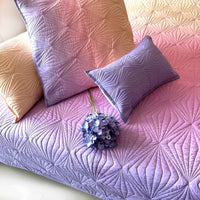 SIMONE NORTHERN LIGHTS OMBRE QUILTED BEDCOVER SET