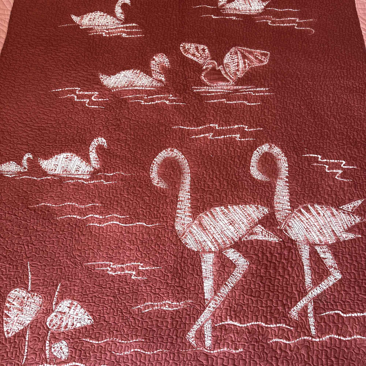LEWIS POETRY IN NATURE NUI SHIBORI OMBRE QUILTED BEDCOVER SET