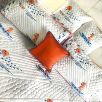 NILES NAUTICAL PANORAMA 6 PIECE QUILTED BEDCOVER SET