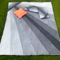 KIMBERLEY COPENHAGEN MELANGE PATCHWORK QUILTED BEDCOVER SET