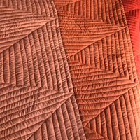 KEIRA COPENHAGEN MELANGE PATCHWORK QUILTED BEDCOVER SET