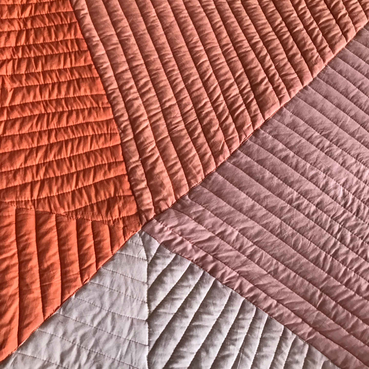 KEIRA COPENHAGEN MELANGE PATCHWORK QUILTED BEDCOVER SET
