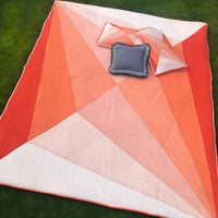 KEIRA COPENHAGEN MELANGE PATCHWORK QUILTED BEDCOVER SET