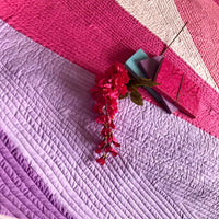 KENDRA COPENHAGEN MELANGE PATCHWORK QUILTED BEDCOVER SET