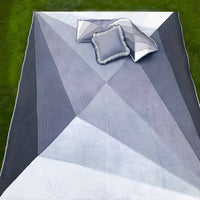 KATHLEEN COPENHAGEN MELANGE PATCHWORK QUILTED BEDCOVER SET