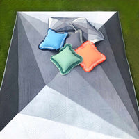 KAREN COPENHAGEN MELANGE PATCHWORK QUILTED BEDCOVER SET