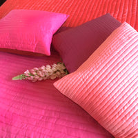 VENESSA LOVE ALWAYS PATOLA SILK QUILTED BEDCOVER SET