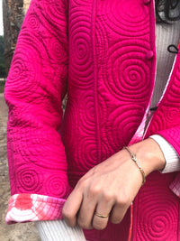 HOLLY KYOTO SHIBORI QUILTED JACKET