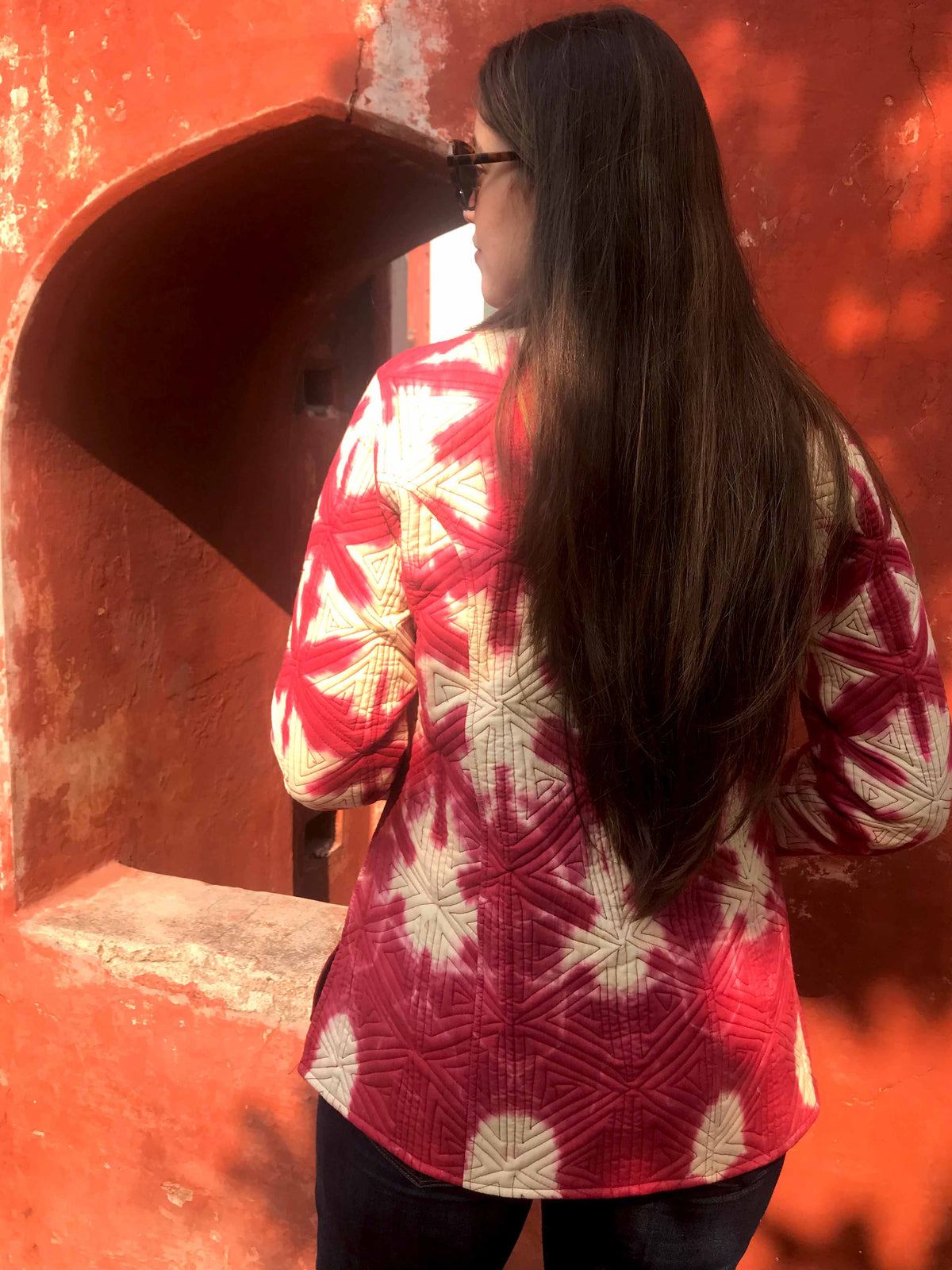 HEIDINA KYOTO SHIBORI QUILTED JACKET