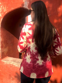 HEIDINA KYOTO SHIBORI QUILTED JACKET