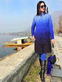 RIVERLYNN ROMANTIC RHAPSODY PURE SILK QUILTED REVERSIBLE JACKET