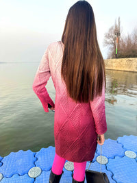 ROSELYNN ROMANTIC RHAPSODY PURE SILK QUILTED REVERSIBLE JACKET