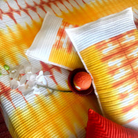 VALENTINA  LOVE ALWAYS SHIBORI SHABANG QUILTED BEDCOVER SET