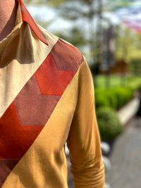 MORRIS AMALFI WONDERS HAND WOVEN COTTON PATCHWORK SHIRT